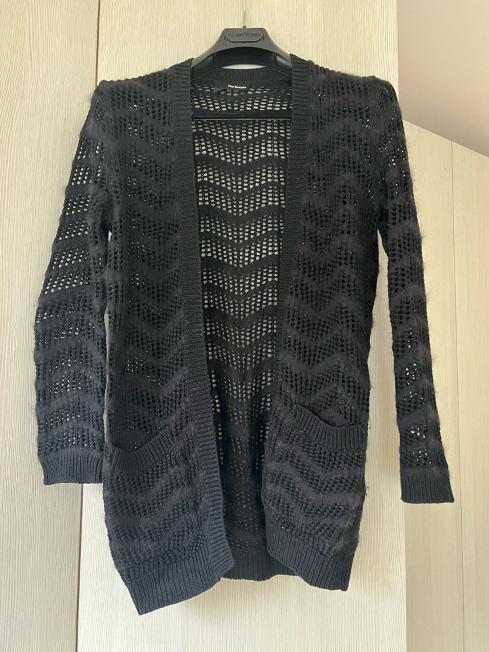 Missoni-style Zig Zag Knit Cardigan